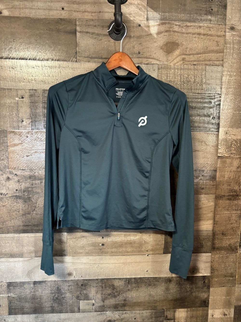 Peloton Navy Blue Half-Zip Long Sleeve Top Small